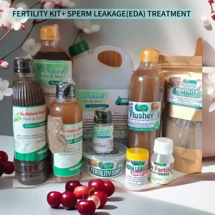 Fertility Kit+ Sperm Leakage Treatment - Go Natural Beauty Herb & Spice